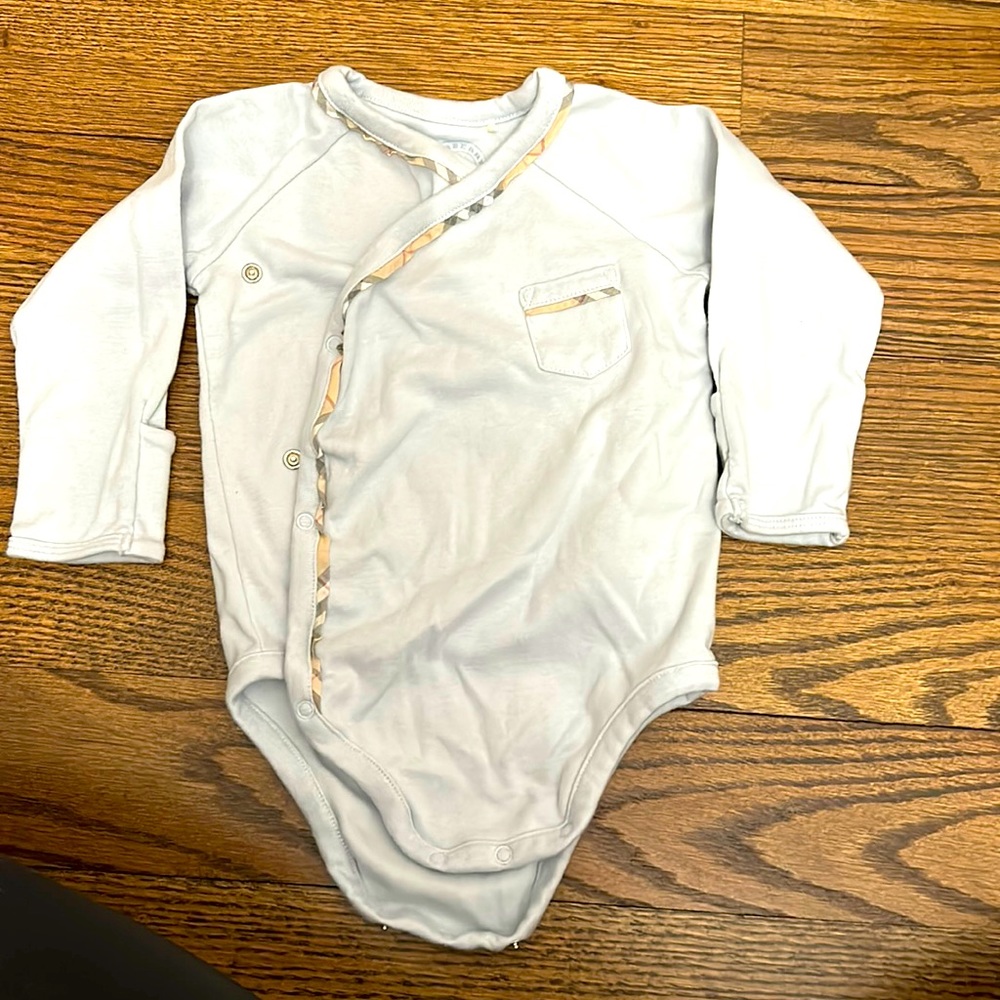 Baby Burberry onsie